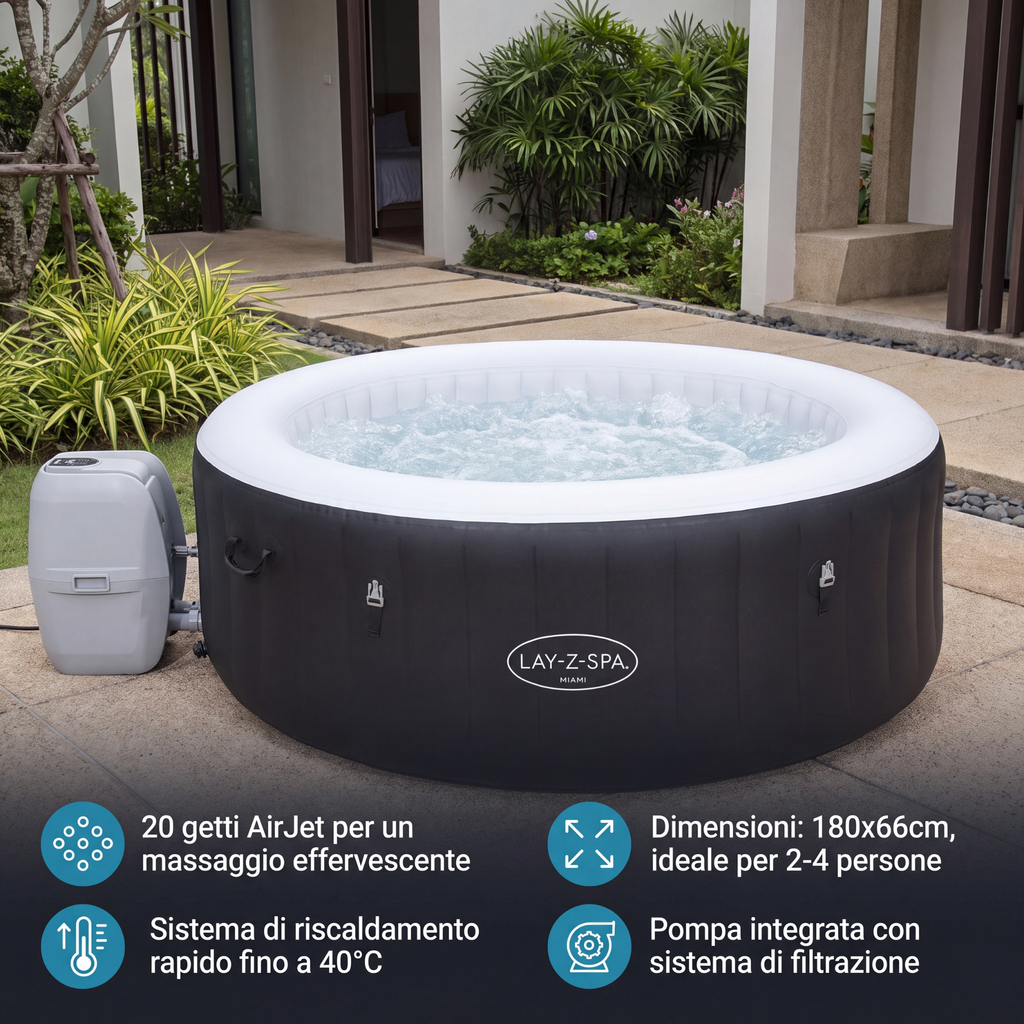 Idrospa gonfiabile